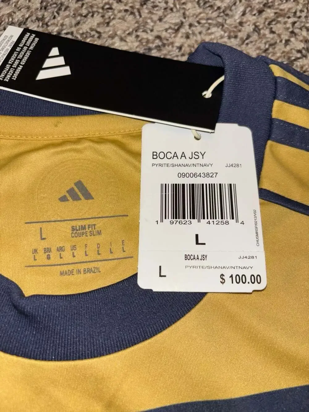 Adidas Boca Juniors 2025/2026 Away Jersey AEROREADY